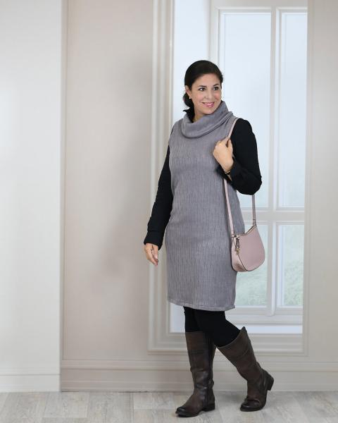 Papierschnittmuster lillesol women No.67 Pullunder & Kleid Tira